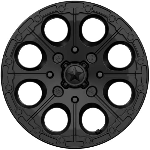 MA44 15X7 4X110 Satin Black 25MM Offset Wheel - M44-05710 - Perfect for Jeep Wrangler & Off-Road Vehicles