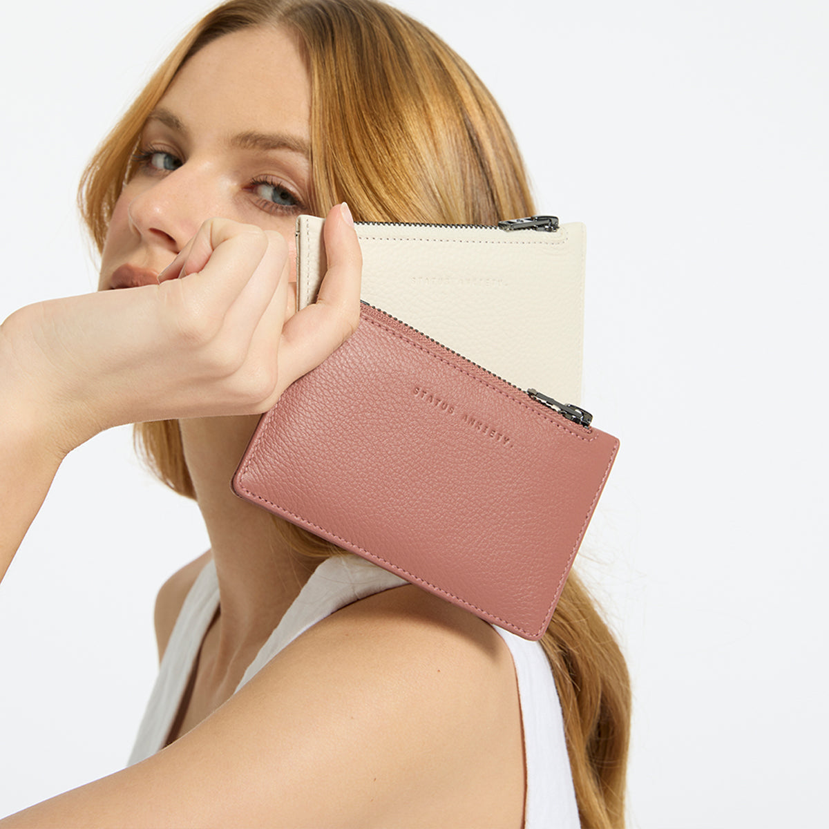 Stylish Dusty Rose RFID Blocking Wallet - Slim Minimalist Design for Women | Perfect for Travel, Shopping & Everyday Use