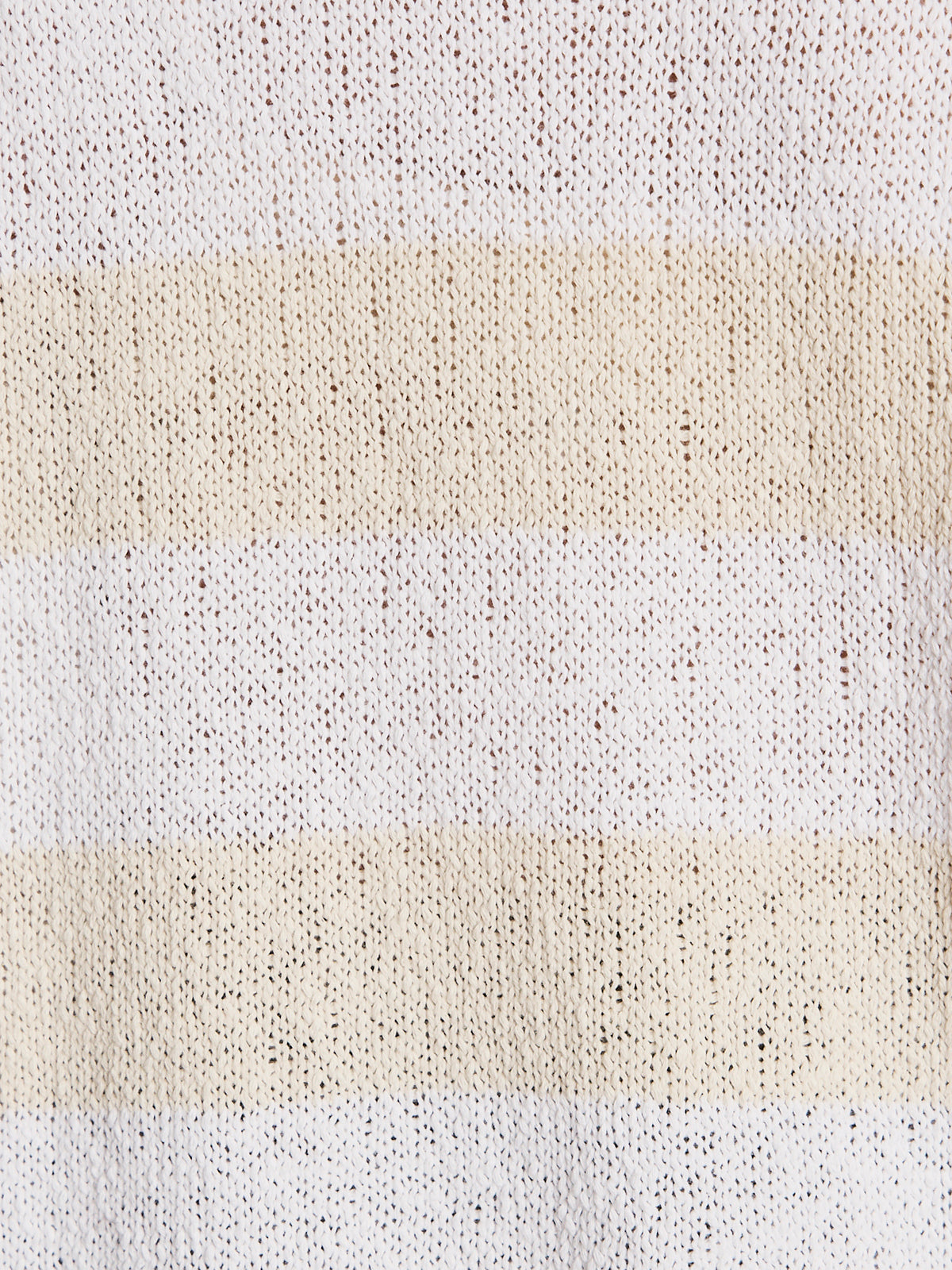 Textured Raglan Crew Sweater - White & Light Oat Stripe | Soft Knit Pullover for Women | Casual Fall & Winter Fashion | Perfect for Layering & Everyday Wear