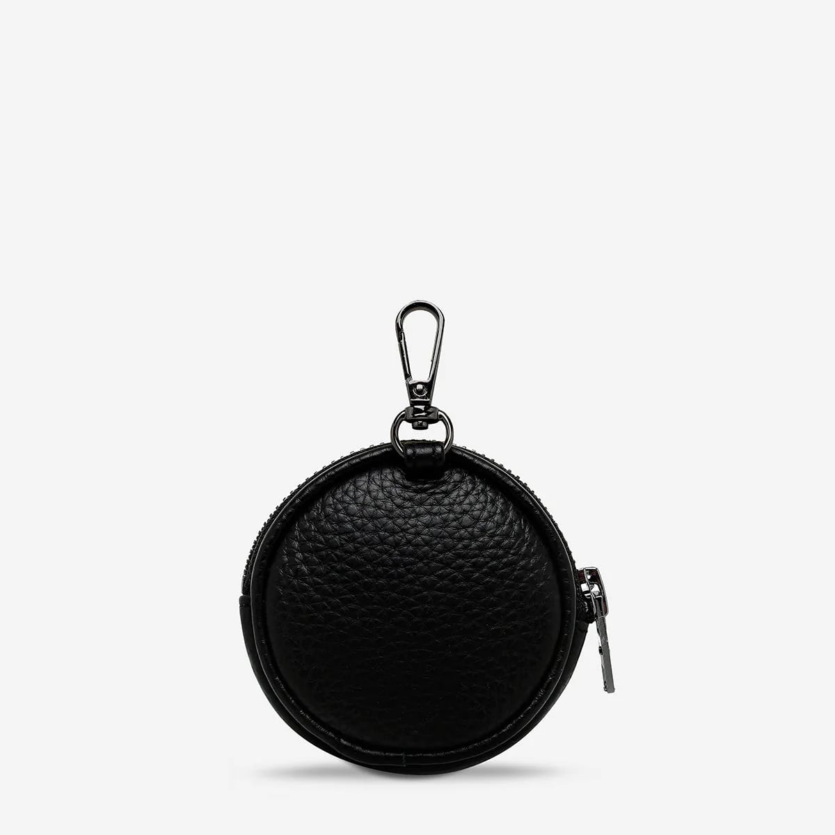 Status Anxiety Go With Me Leather Pouch - Premium Black Leather Wallet for Men & Women | Perfect for Travel, Work & Everyday Essentials