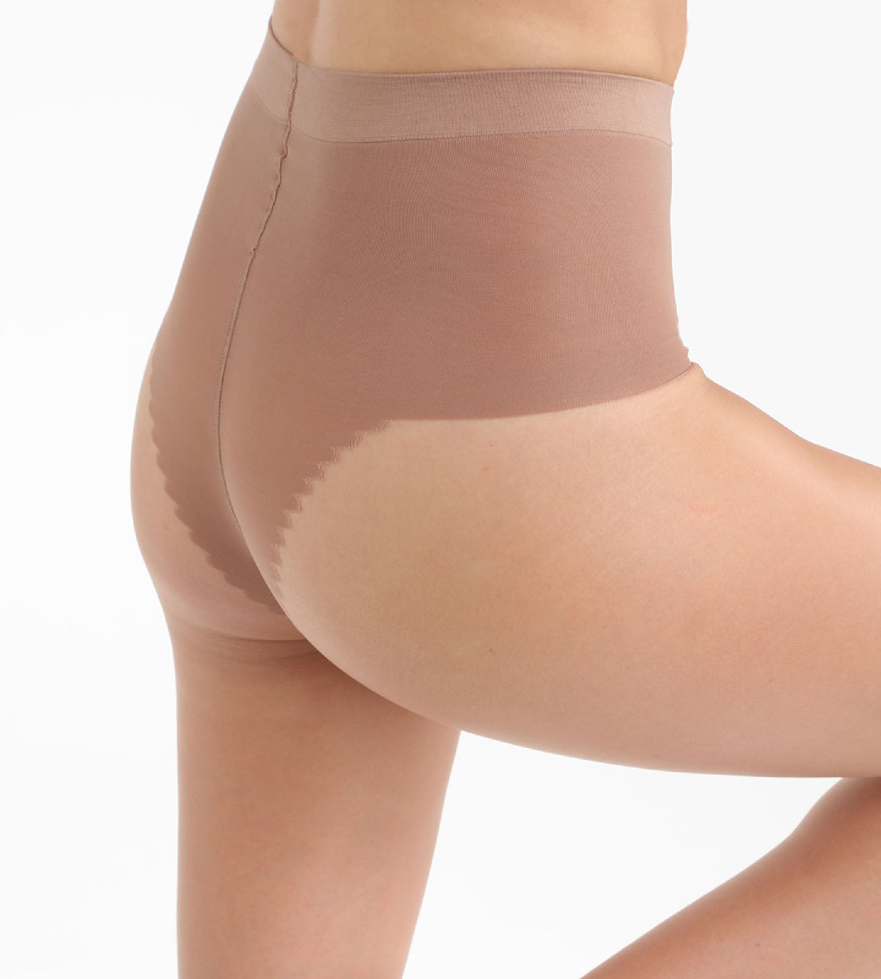 Collant Hâlé Teint de Soleil Ventre Plat 17D - Slimming Tummy Control Tan Tights for Women | Perfect for Everyday Wear, Work & Special Occasions