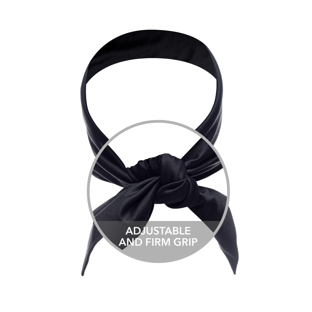 Hairbrella Adjustable Satin Lined Headband for Women - Soft Hair Protection for Curly, Natural & Braided Hair - Perfect Gift Set (Buy 5 Get 1 Free) - Ideal for Workouts, Yoga, Sleep & Everyday Wear