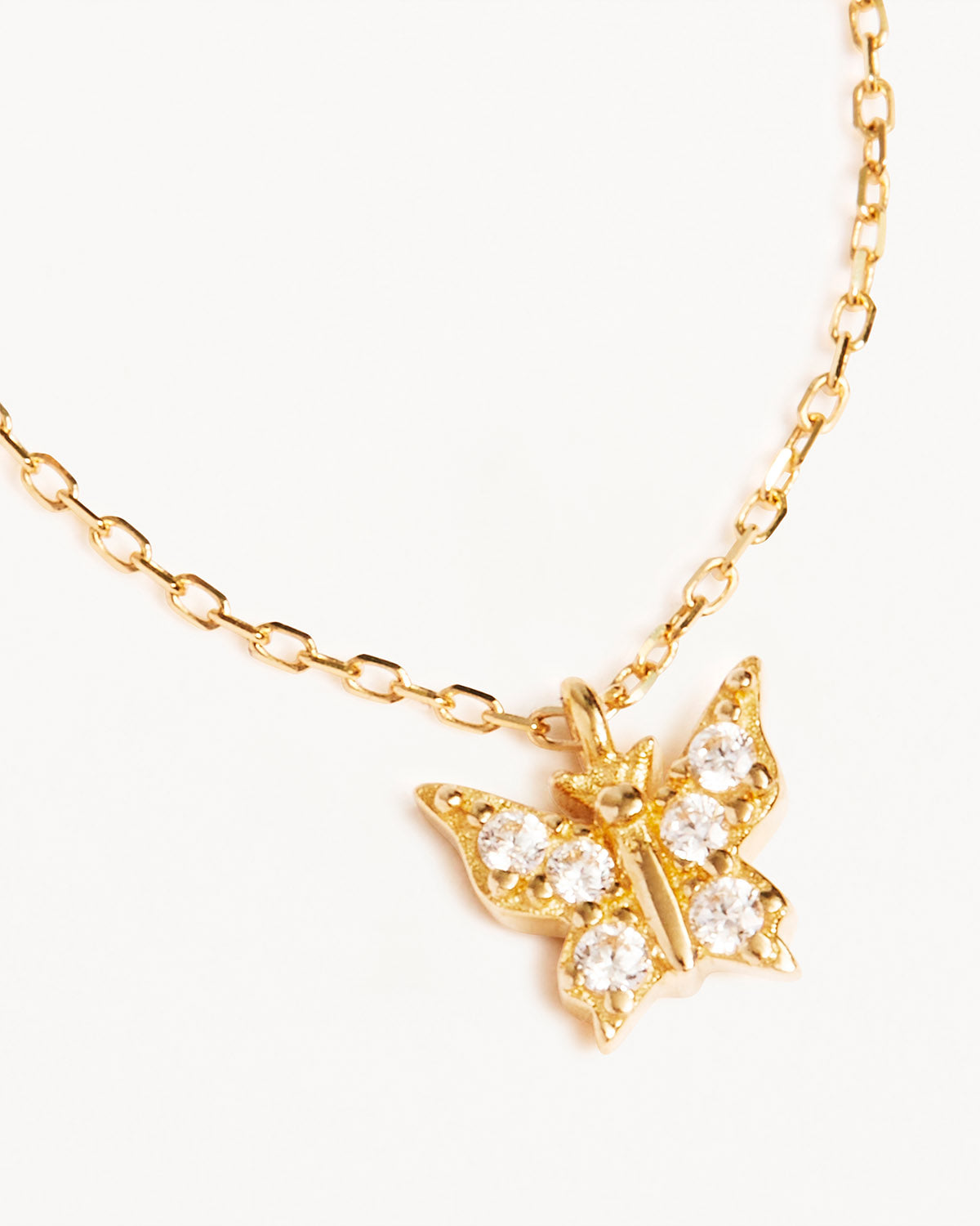 14K Solid Gold Fly With Me Necklace - Dainty Gold Pendant for Women - Perfect for Everyday Wear, Gifts & Special Occasions