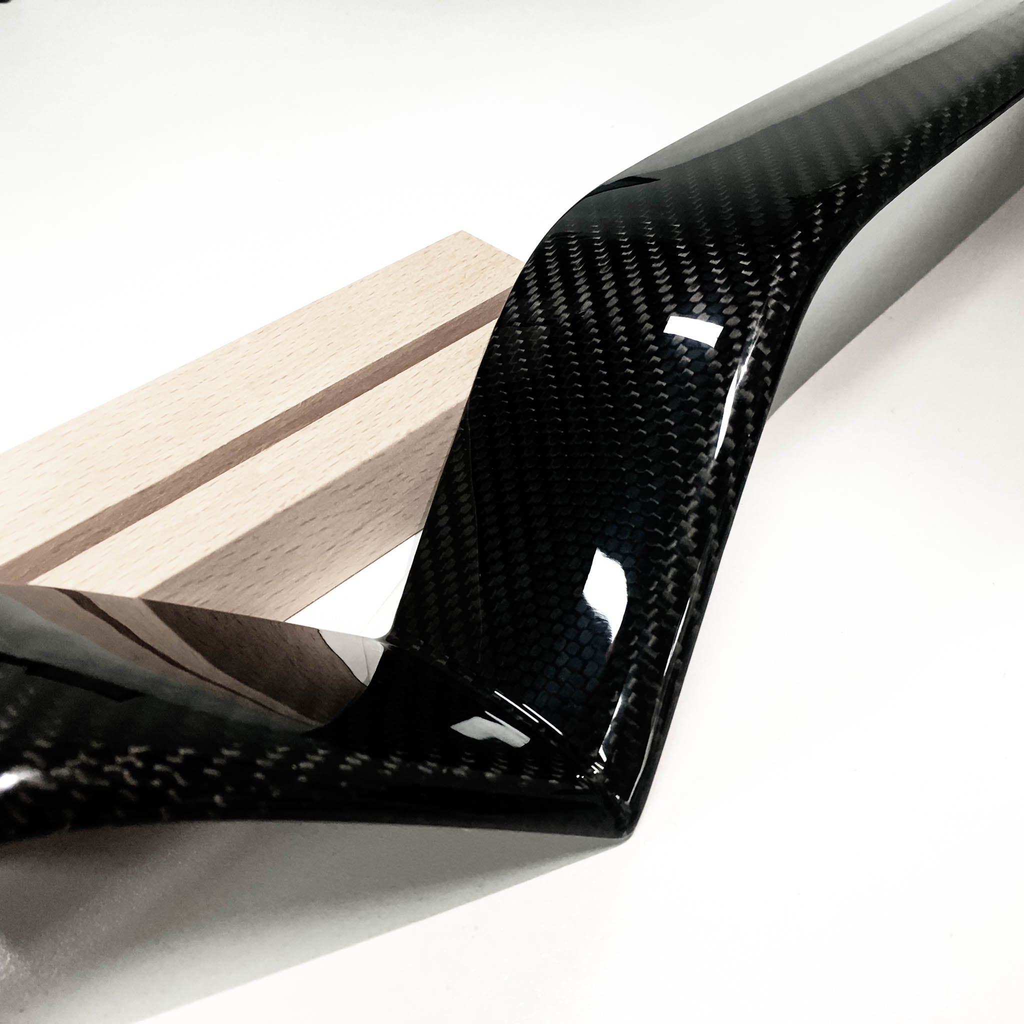 Premium Real Carbon Fiber Front Bumper Inlay for Tesla Model X (2017-2025) - Lightweight & Durable Upgrade | Yeslak | Perfect for Car Enthusiasts & Luxury Vehicle Customization