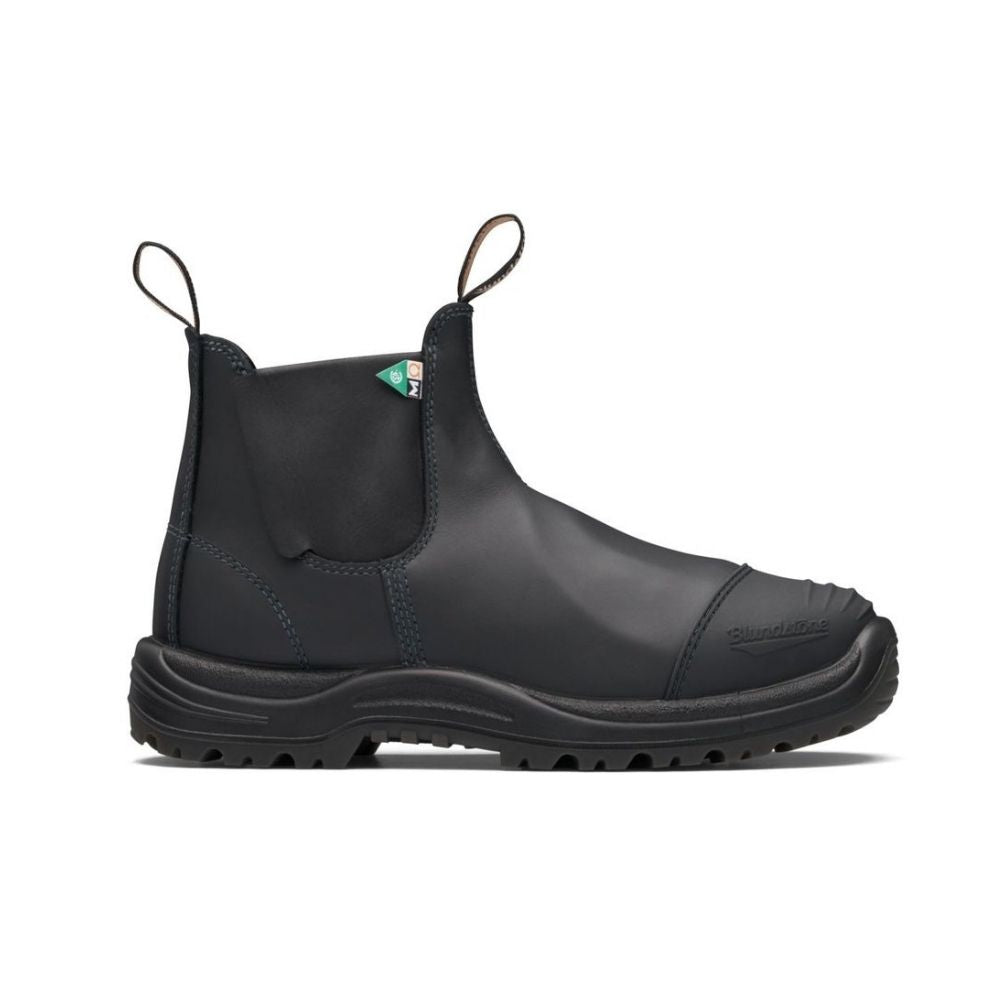 Blundstone 165 Unisex Ute Slip-On Steel Toe Work Safety Boot with Met Guard - OSHA Compliant for Construction, Warehouse & Industrial Work