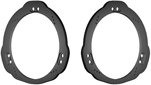 Subaru Impreza Rear Door Speaker Adapter Spacer Rings (1993-2007) - SAK040_475-1 Pair - Perfect Car Audio Upgrade for Enhanced Sound Quality