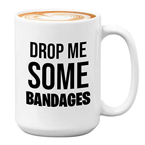 Drop Me Some Bandages White