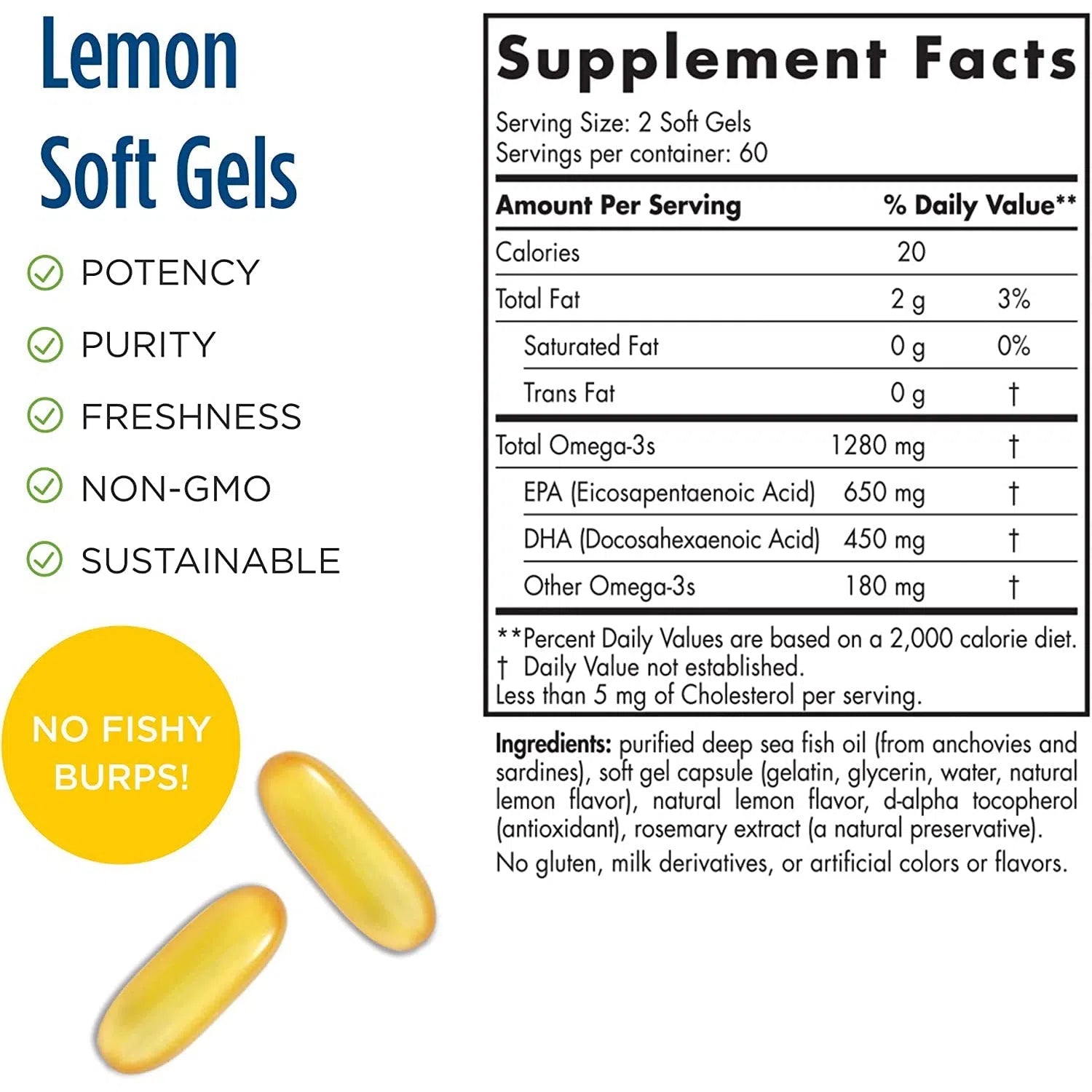 Nordic Naturals Ultimate Omega - High Potency Fish Oil Supplement with EPA & DHA for Heart, Brain & Joint Health | Supports Immune System & Cognitive Function | Great for Adults & Seniors | Non-GMO, Gluten-Free