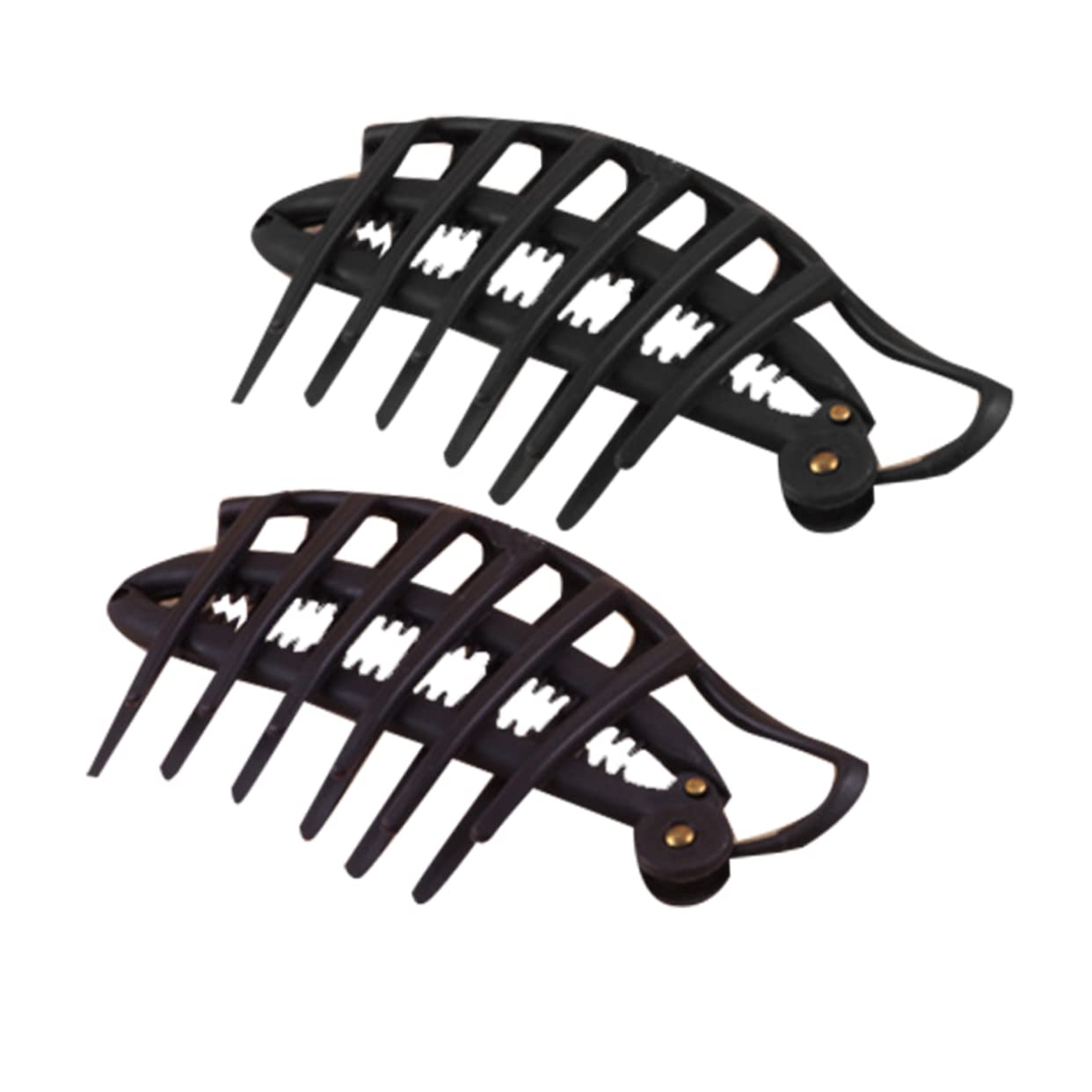 Minkissy 2pcs Hair Donut Bun Maker for Styling & Updos - Hair Accessories