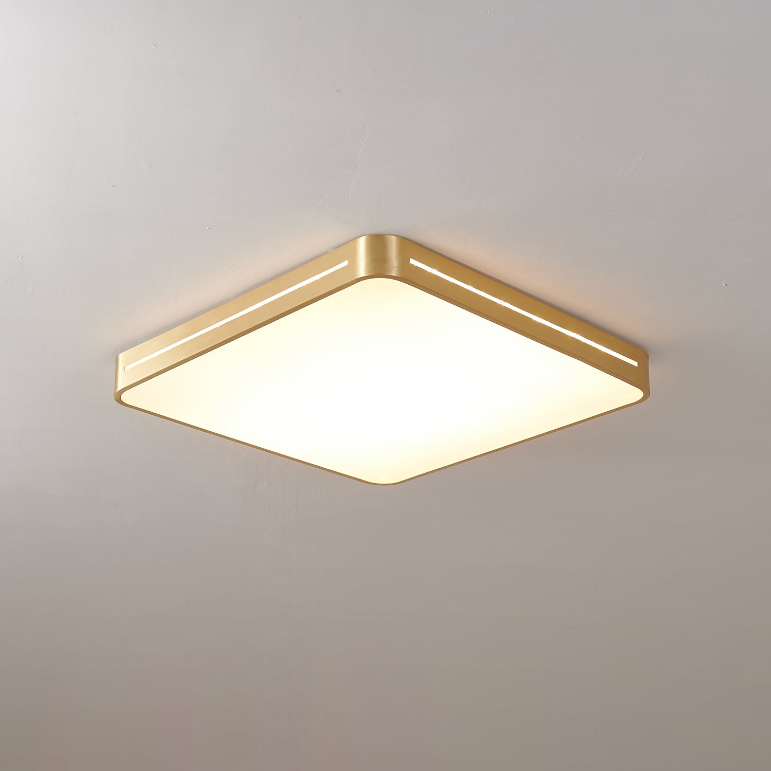 Brass & White