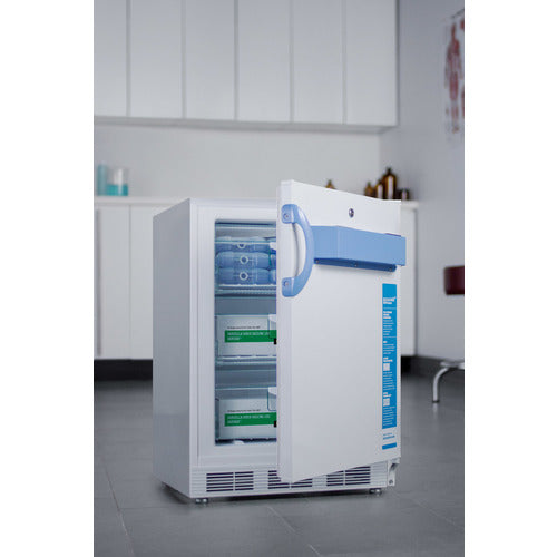 Accucold 24 Inch ADA Compliant Built-In All Freezer - Commercial & Medical Use, Perfect for Restaurants, Labs & ADA Compliant Spaces