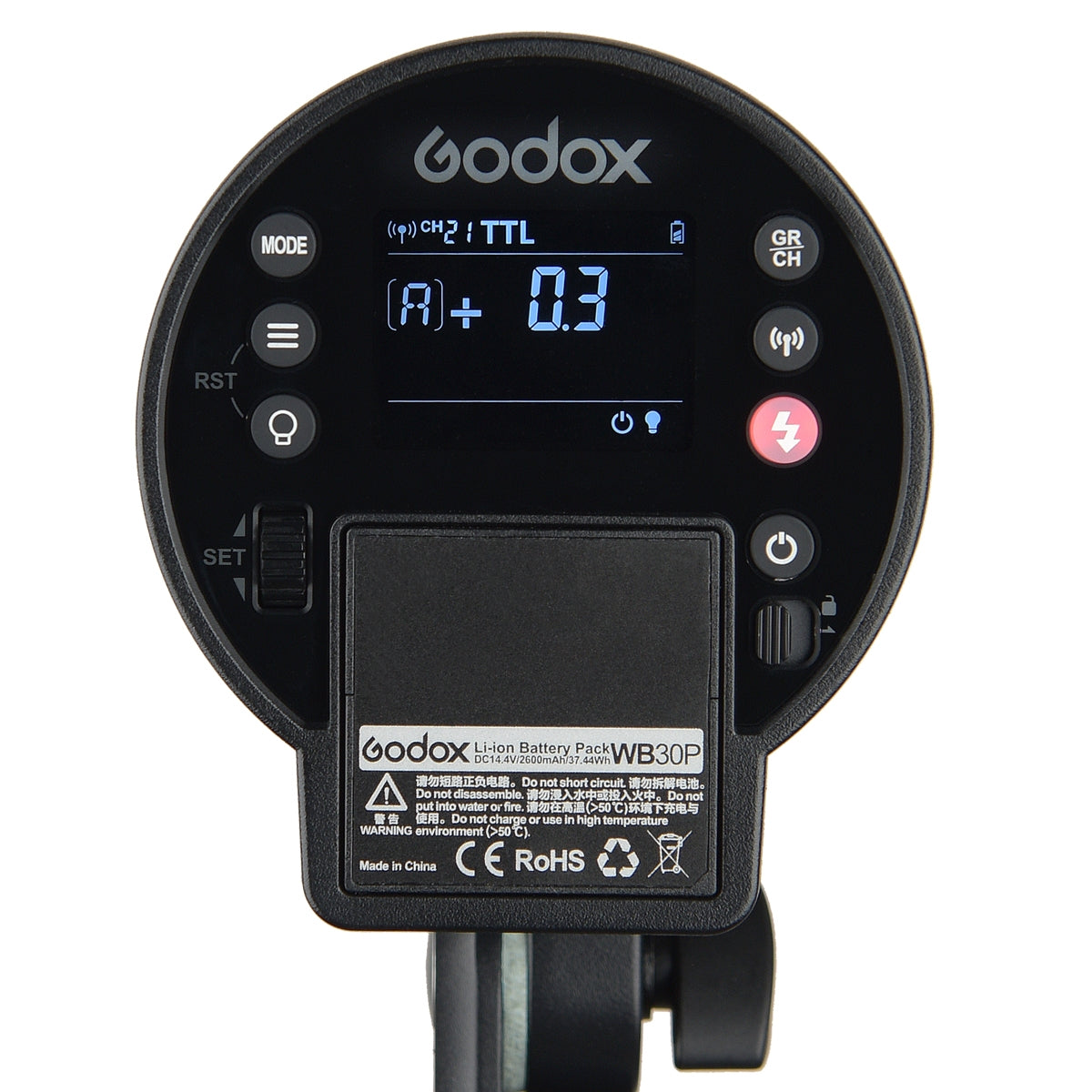 Godox AD300 Pro Flash for Photography - 300Ws Portable Strobe Light with Battery, HSS & TTL for Outdoor, Studio & Wedding Photography