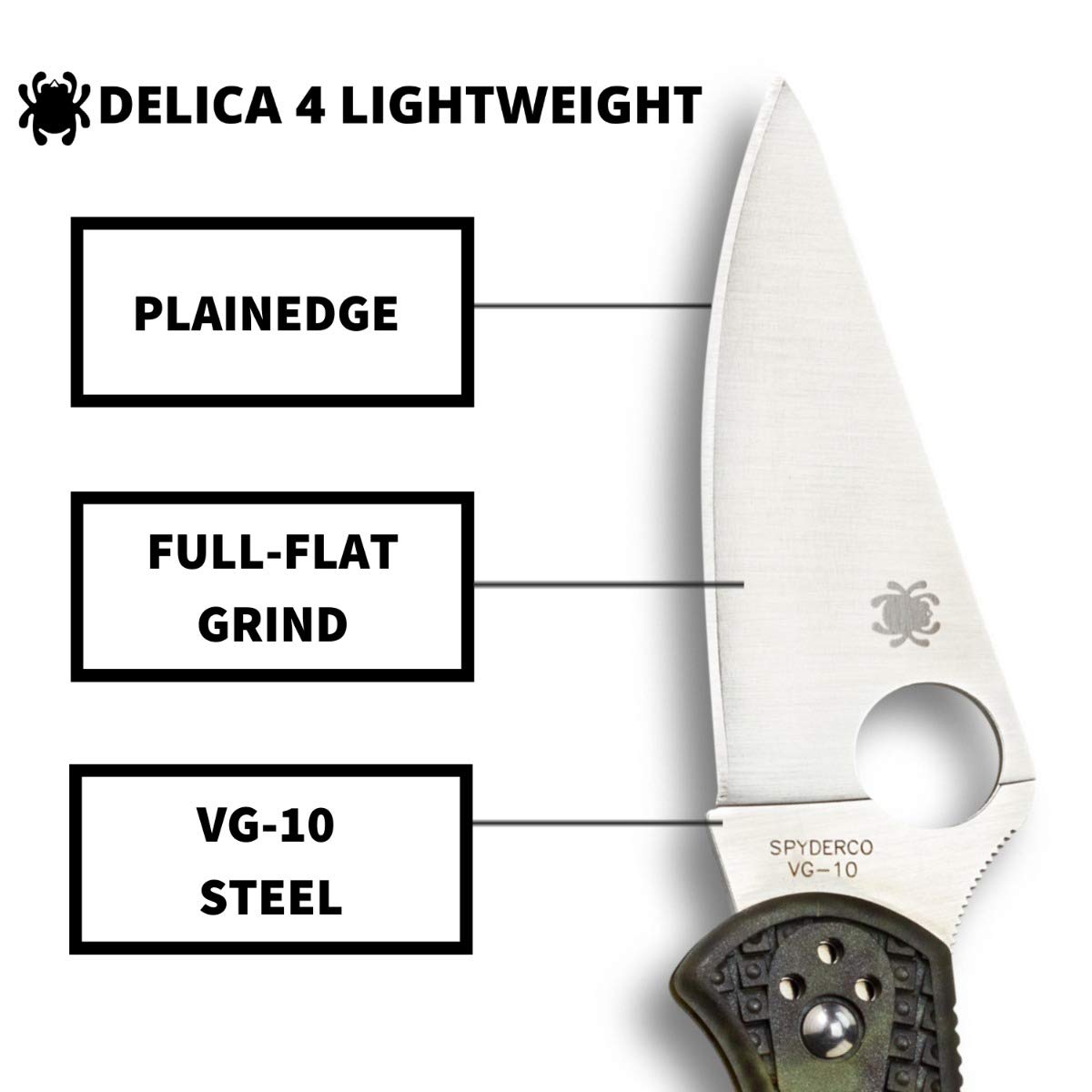 Spyderco Delica 4 Lightweight 7.15