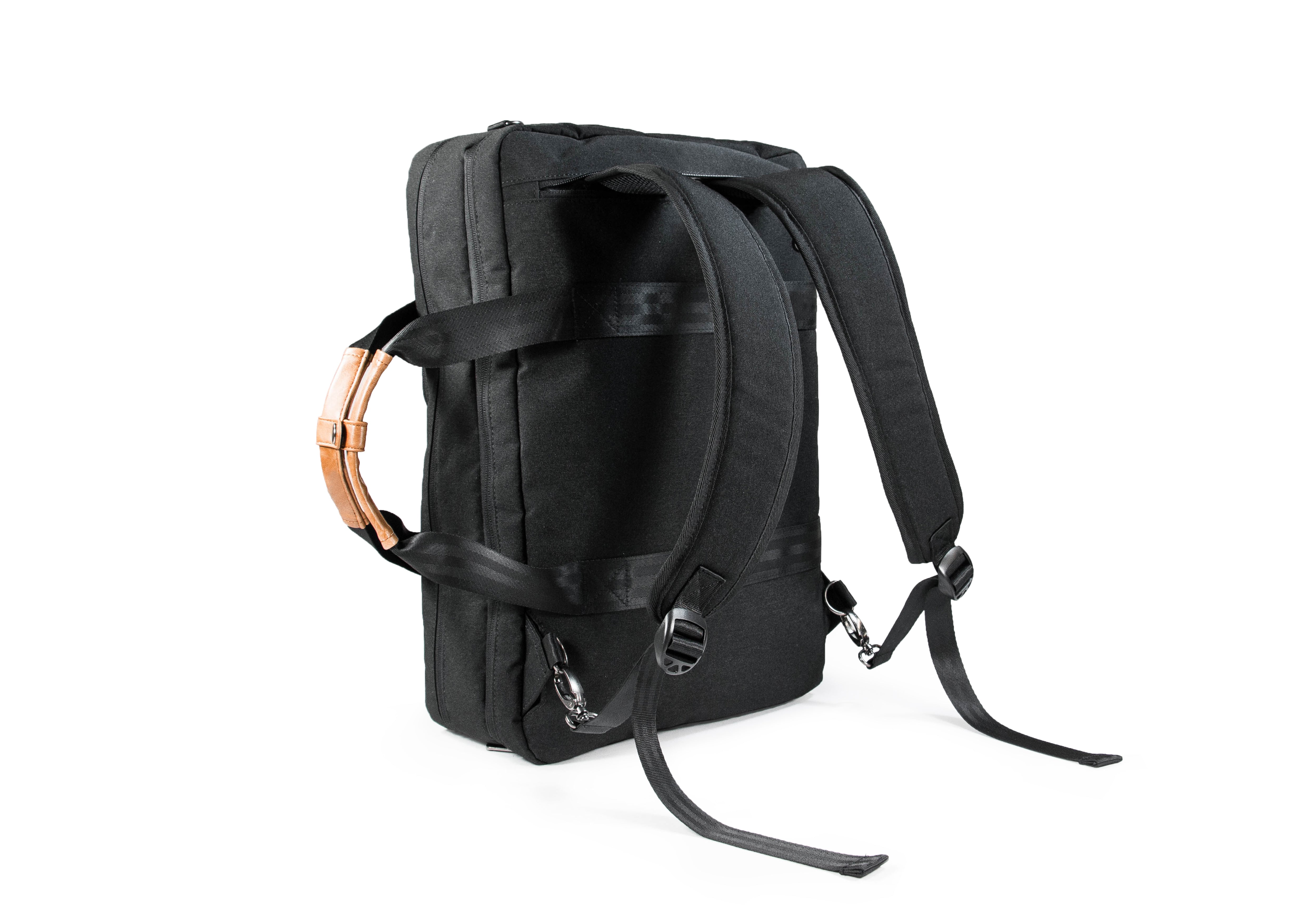 PKG Trenton 31L Waterproof Messenger Backpack for Men & Women - Lightweight Laptop Bag with USB Charging Port - Perfect for Work, Travel & School Commute
