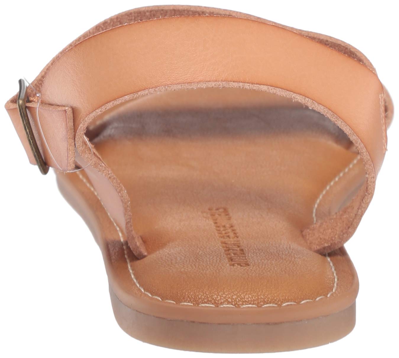 Amazon Essentials Women's Two Strap Buckle Sandals - Comfortable Casual Summer Shoes for Walking, Beach, and Outdoor Activities