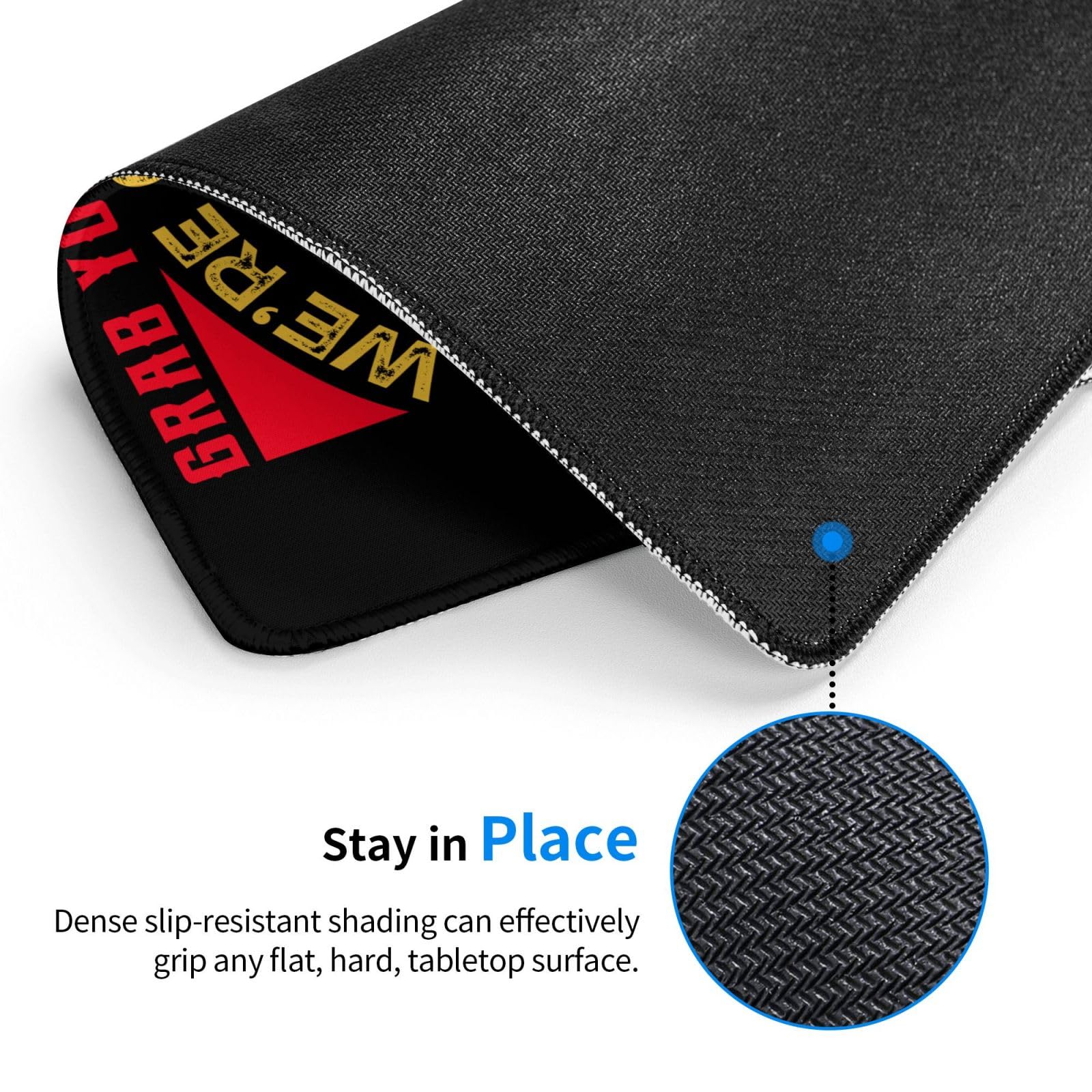 SIYTUAU Professional Tennis Player Mouse Pad - Waterproof, Non-Slip Rubber Gaming Mousepad (10x12 inches) for Laptop, Office & PC Use - Perfect for Work, Gaming & Sports Enthusiasts