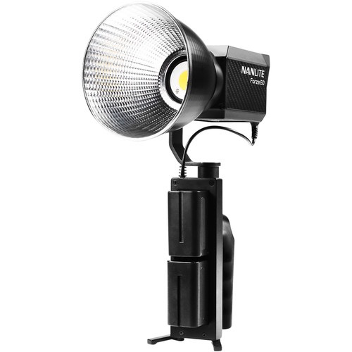 Nanlite Forza 60 Battery Grip - Professional LED Light Power Solution for Photography & Videography - Perfect for Studio, On-Location, and YouTube Content Creation