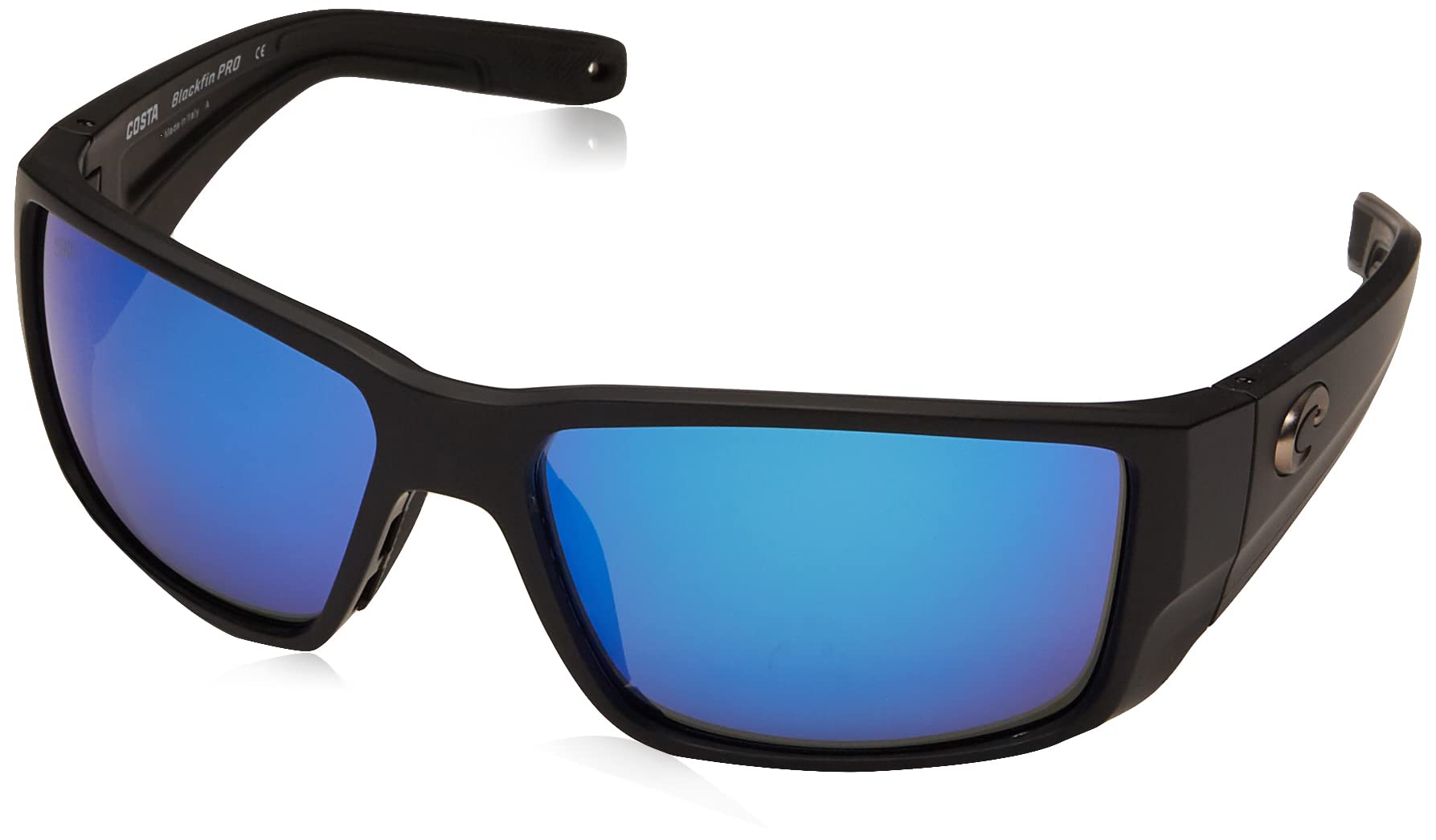 Costa Del Mar Blackfin Pro Rectangular Polarized Sunglasses for Men - UV Protection, Durable Frame - Perfect for Fishing, Boating & Outdoor Activities