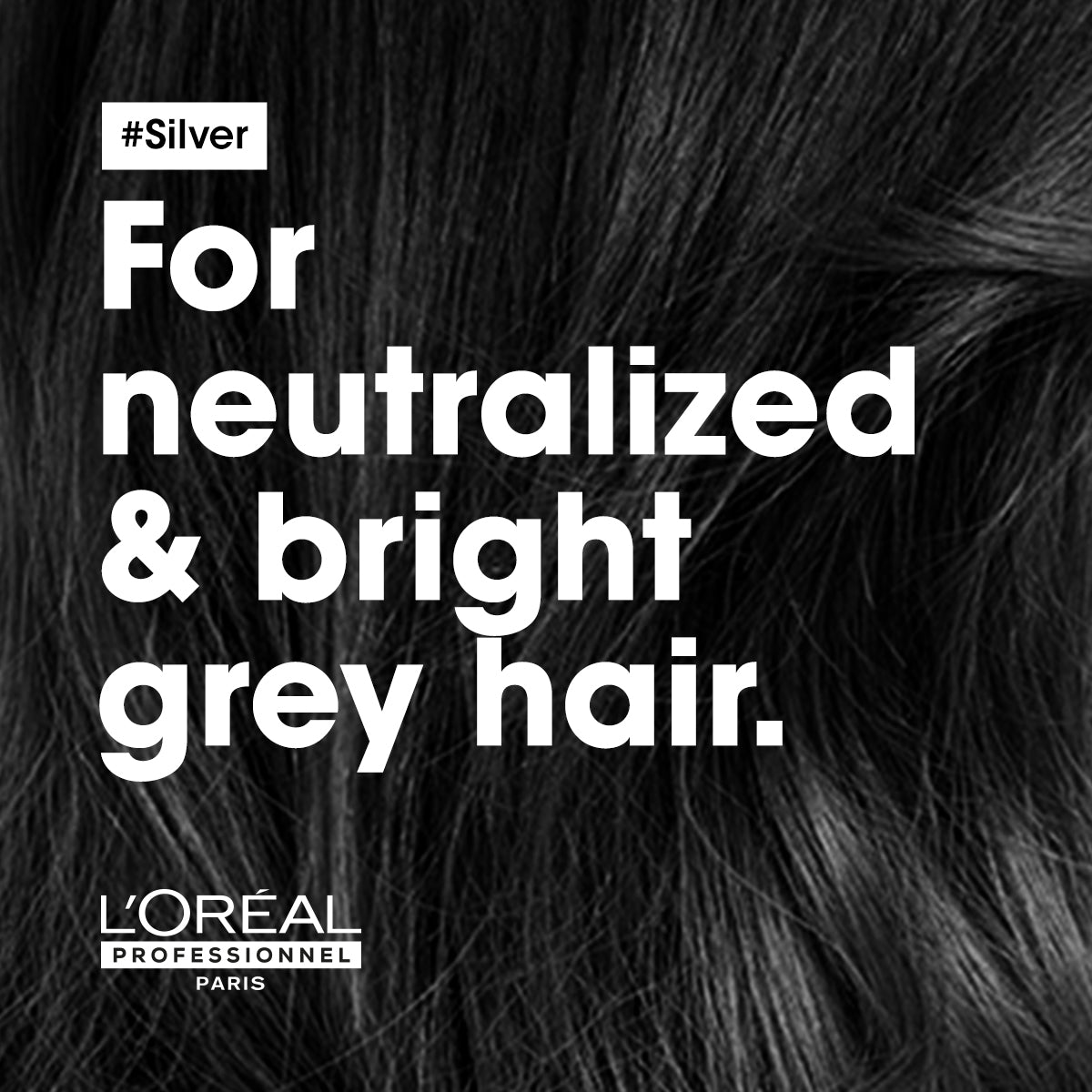 L'Oreal Professionnel Serie Expert Silver Shampoo 300ml - Purple Toning Shampoo for Blonde & Gray Hair - Neutralizes Brassiness & Enhances Shine - Perfect for Color-Treated & Highlighted Hair