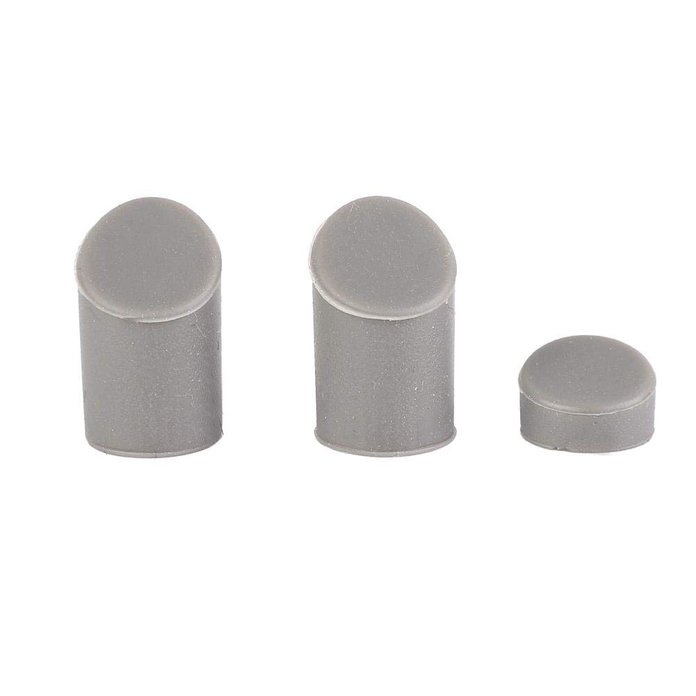 3Pcs Eco-Friendly Rubber Rear Plug for Xiaomi M365 Electric Scooter - Durable Screw Cover Accessories for Commuting & Urban Travel