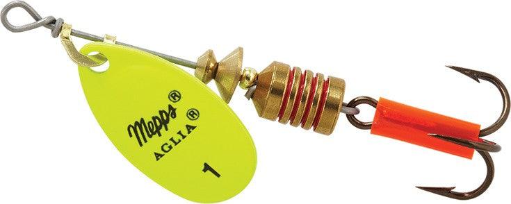 Mepps Aglia Inline Fishing Spinners - Premium Metal Spinnerbaits for Trout, Bass & Walleye - Perfect for Freshwater & Saltwater Fishing Trips