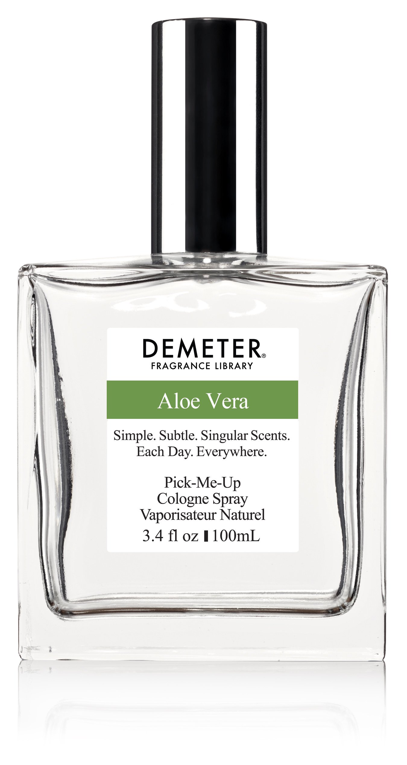 DEMETER Fragrance Library Aloe Vera Cologne Spray 3.4 oz - Fresh & Soothing Scent for Everyday Wear, Spa Days & Relaxation