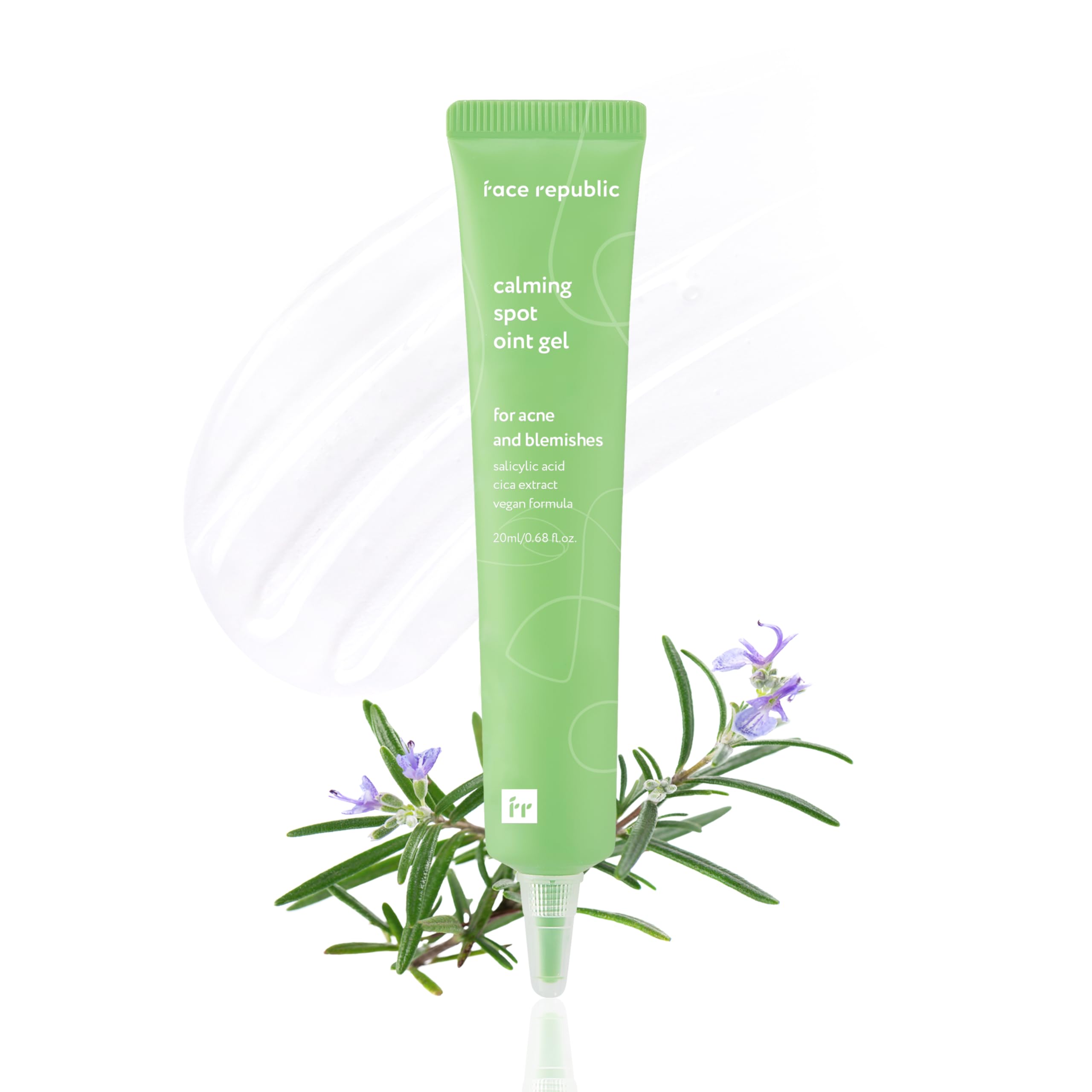 Face Republic Spot Gel 20ml - Salicylic Acid & Tea Tree for Acne Care - Korean Vegan Skincare for Clear Skin