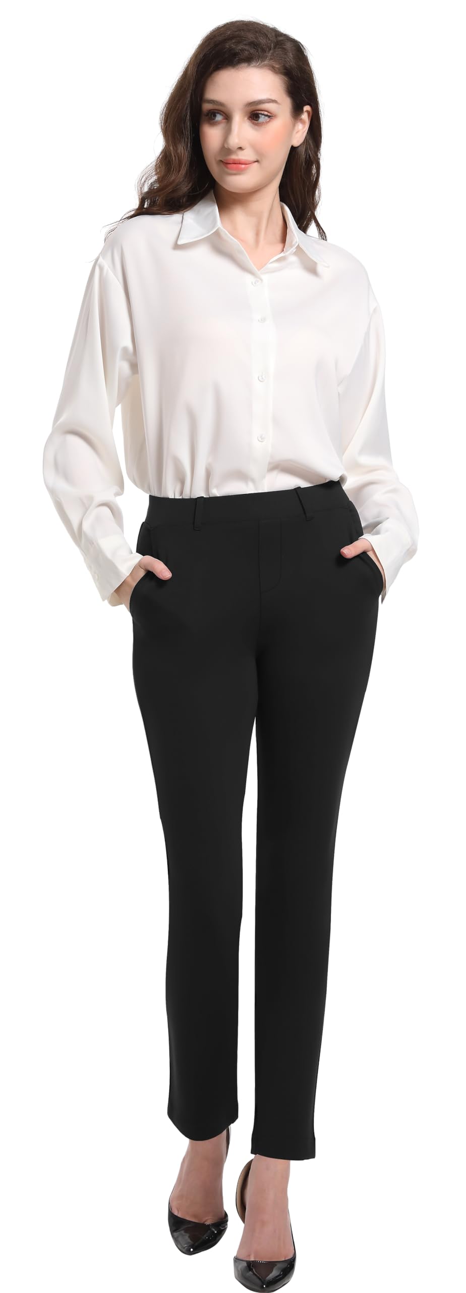 V VOCNI Women's Vest & Blazer 2-Piece Suit Set - Professional Office Wear, Business Attire for Women, Formal Outfit for Work & Meetings