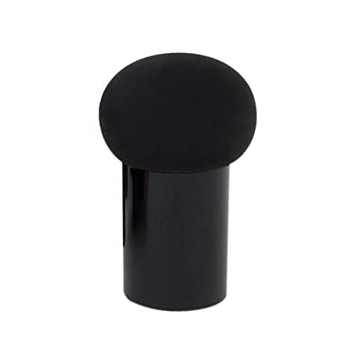 Premium Black Mushroom Head Beauty Blender & Soft Powder Puff for Women - Makeup Foundation Sponge for Flawless Application (Pack of 1) | Ideal for Liquid, Cream & Powder Cosmetics | Home & Travel Use