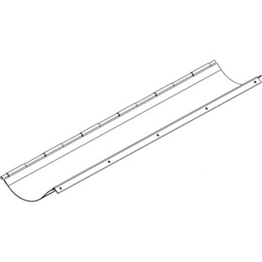 RAParts AMAH139386 Clean Grain Auger Trough Door - Replacement Part for Combine Harvesters | Durable Farm Equipment Accessory | Perfect for Grain Storage & Harvesting Operations