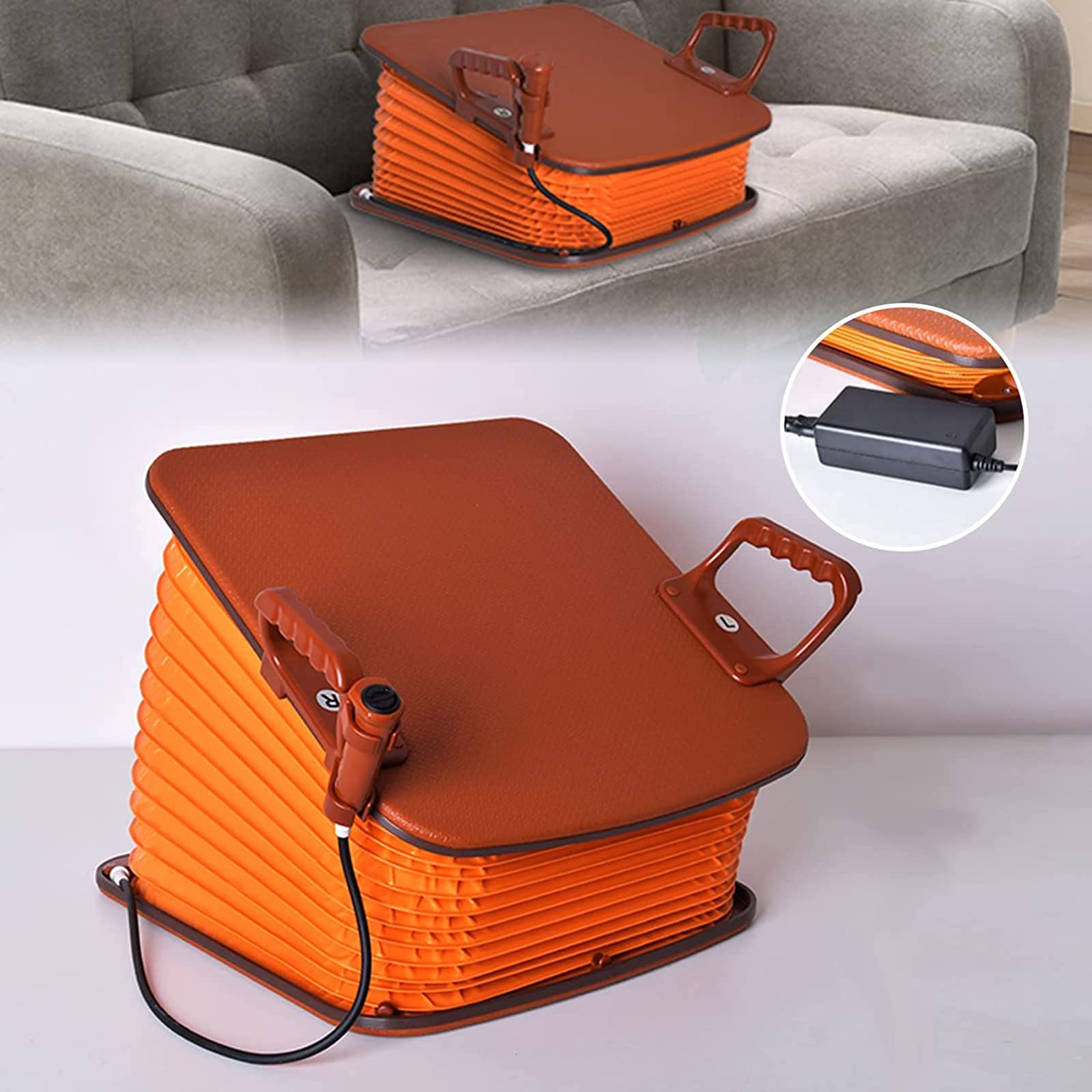 Portable Seat Lift Assist Cushion for Elderly & Disabled - 330 lbs Weight Capacity - Ideal for Home, Travel & Mobility Support - Lightweight & Easy to Use
