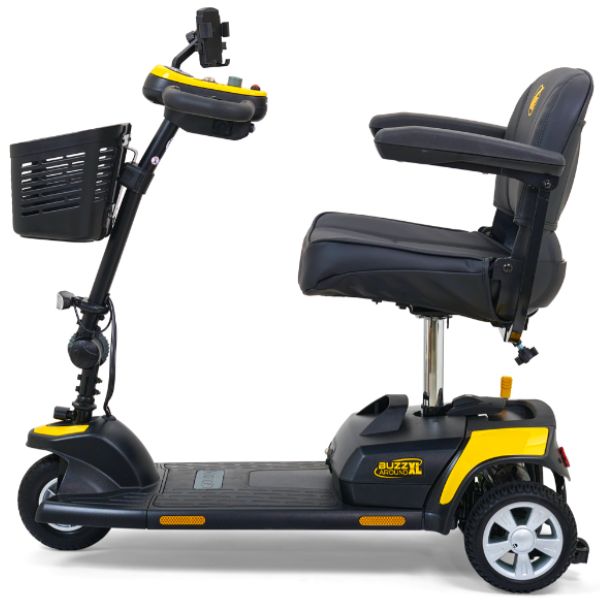 Golden Technologies Buzzaround XL 3-Wheel Mobility Scooter - Lightweight & Portable Electric Scooter for Adults & Seniors - Ideal for Shopping, Travel & Outdoor Activities