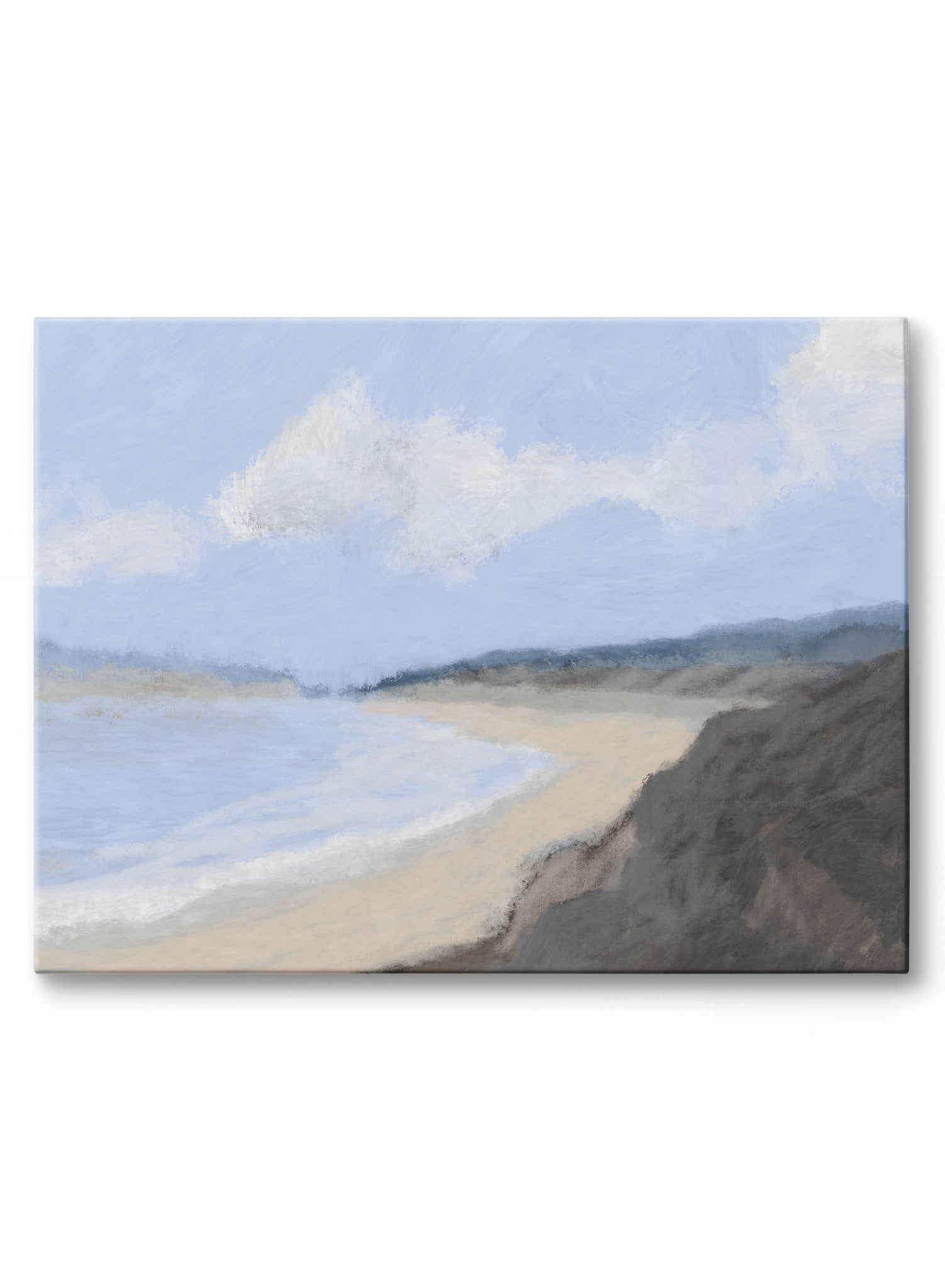 Harbor Harmony Wall Art Poster - Coastal Nautical Decor for Living Room, Bedroom, Office - Perfect for Beach House & Seaside Theme Decorations