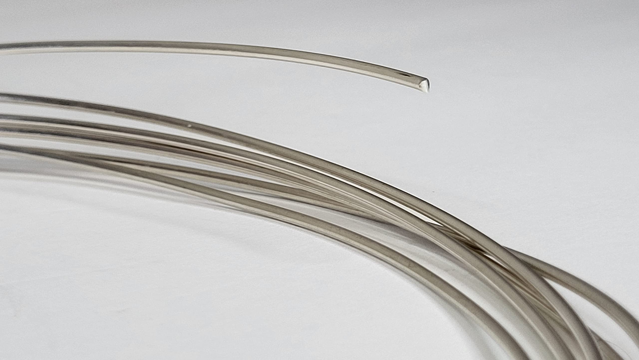13 Gauge Round Dead Soft 925 Sterling Silver Wire - 5 Feet for Jewelry Making, DIY Crafts, Beading & Wire Wrapping - Premium Artisan Jewelry Supplies by WIZART