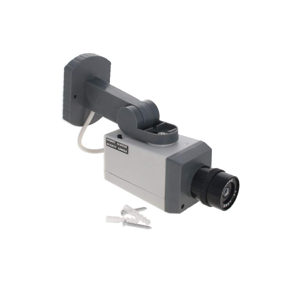 Othmro Fake Security Camera - 2 Pack Dummy CCTV Surveillance System with Battery Power for Home, Outdoor & Indoor Protection - Black & White - Ideal for Retail Shops, Businesses & Theft Deterrence