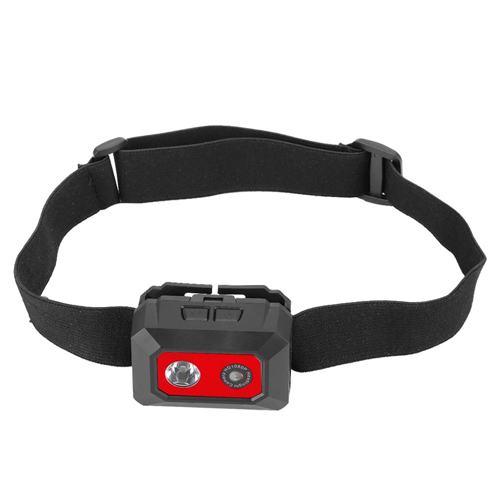 4K Sports Action Camera - Waterproof Head Mounted HD 1080P Video Camera with USB Cable & User Manual for Cycling, Skiing, Diving - Black & Red