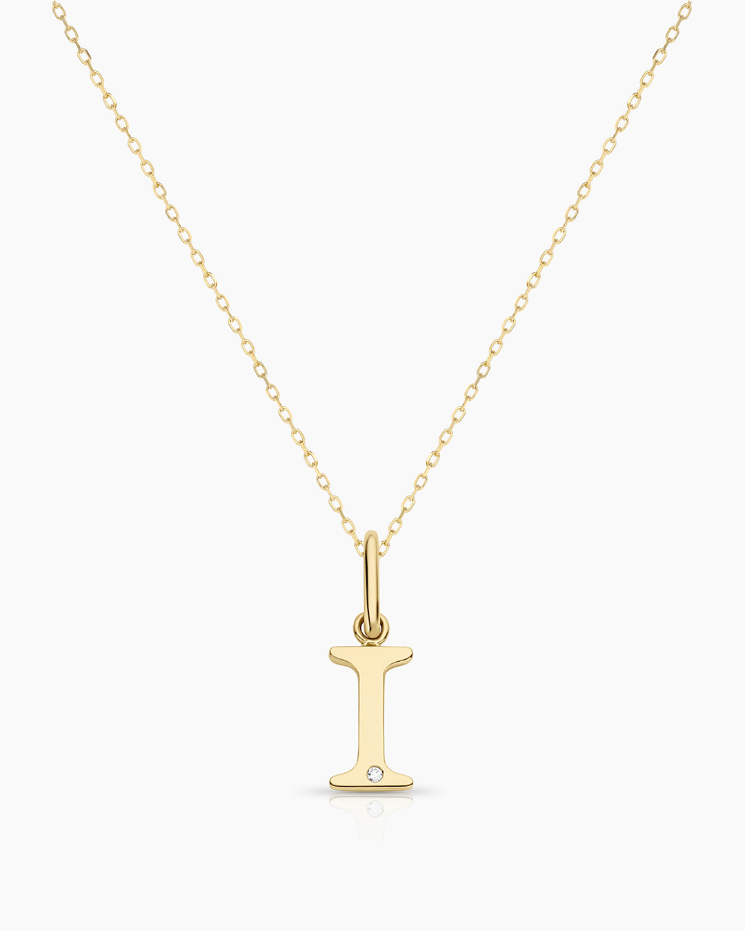Vintage Diamond Alphabet Charm Necklace - Personalized Initial Pendant Jewelry for Women, Gift for Her, Birthday, Anniversary, Valentine's Day