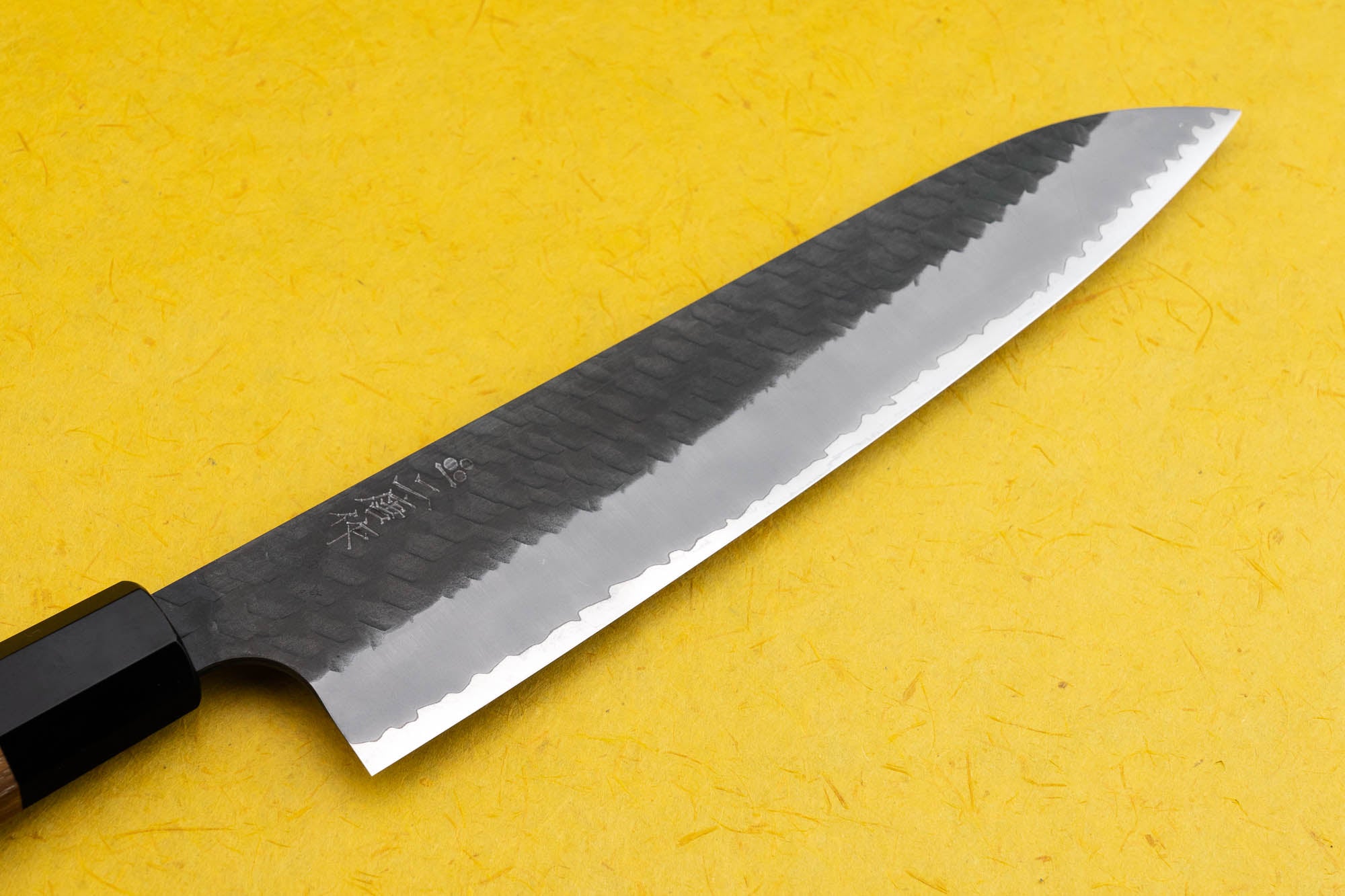 Premium Nigara SG2 Kurouchi Tsuchime Gyuto Japanese Chef Knife 240mm - High Carbon Stainless Steel Blade for Professional Cooking, Slicing, and Meat Cutting