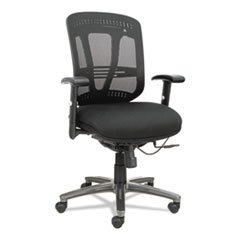 ALEEN4217 Eon Series Multifunction Wire Mechanism Mid-Back Mesh Office Chair - 6 Pack Black Ergonomic Desk Chairs for Home & Office Workspace