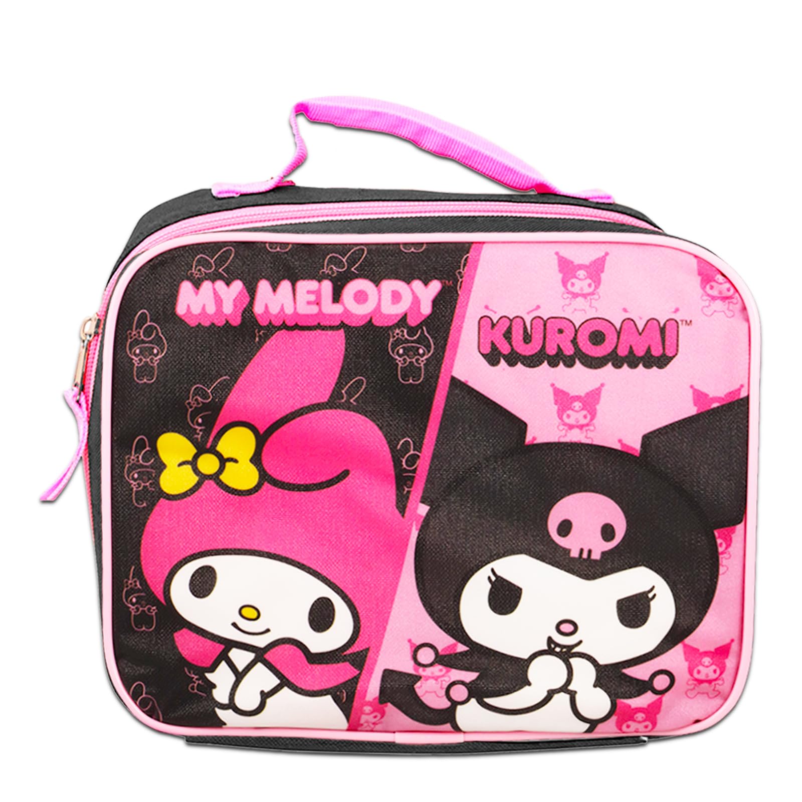 Kuromi Backpack and Lunch Box Set for Girls - 16