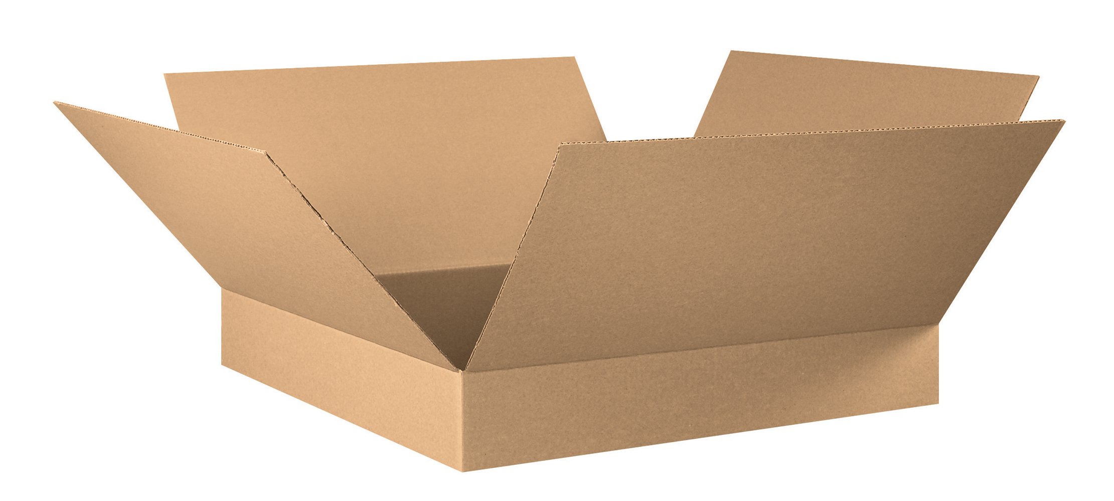 Aviditi 30306 Heavy Duty Corrugated Cardboard Boxes 30x30x6 Inches - 15 Pack Kraft Shipping Boxes for Moving, Storage & Packing | Ideal for Home, Office & Warehouse Organization