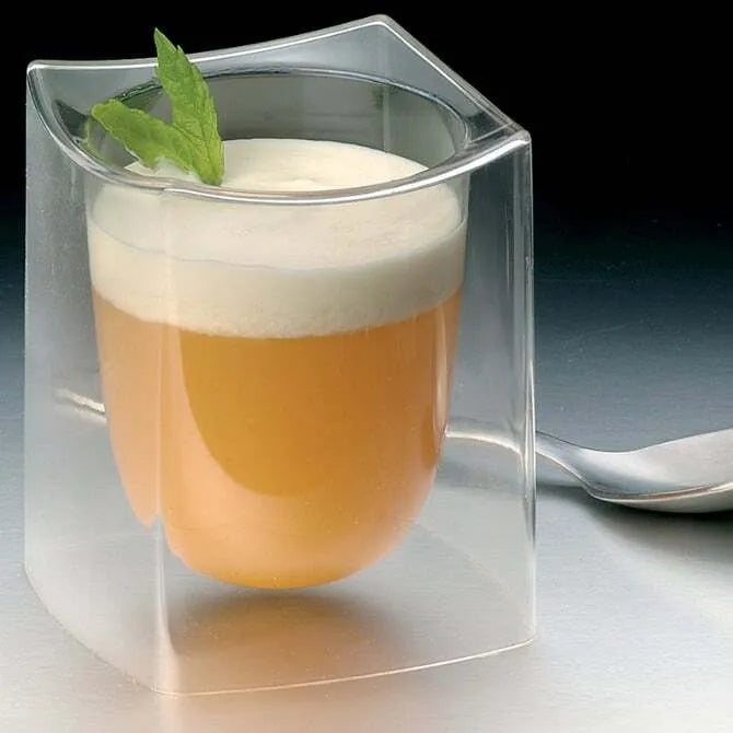Small Glass Appetizer Plates - Elegant Mini Dessert Bowls for Tapas, Sushi, Nuts & Party Snacks - Perfect for Entertaining, Weddings & Cocktail Parties
