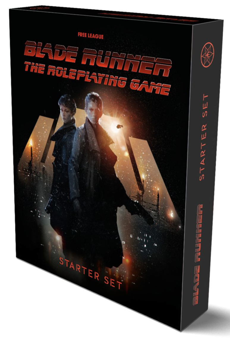 Bladerunner RPG Starter Set - Cyberpunk Tabletop Roleplaying Game for Beginners | Perfect for Game Nights, Sci-Fi Adventures & Immersive Storytelling