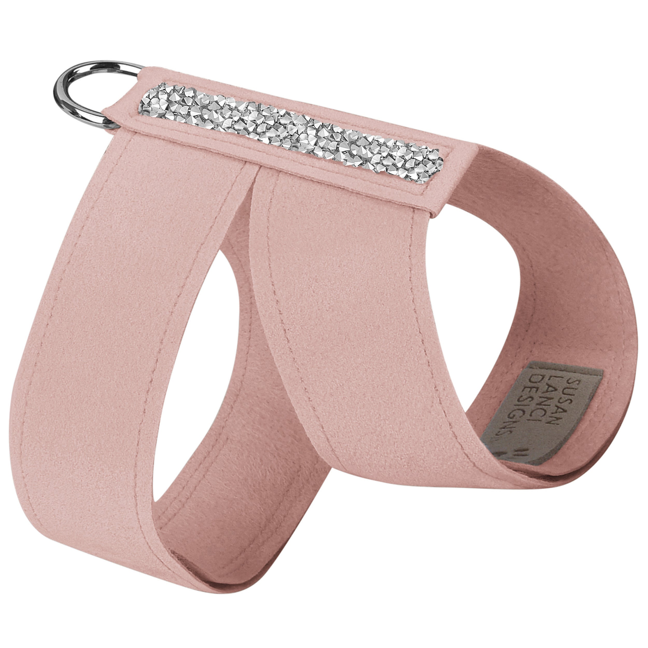 Premium Crystal Rocks Tinkie Harness for Small Dogs - Adjustable Pet Vest with Rhinestone Decor, Perfect for Daily Walks, Training & Fashion Outings