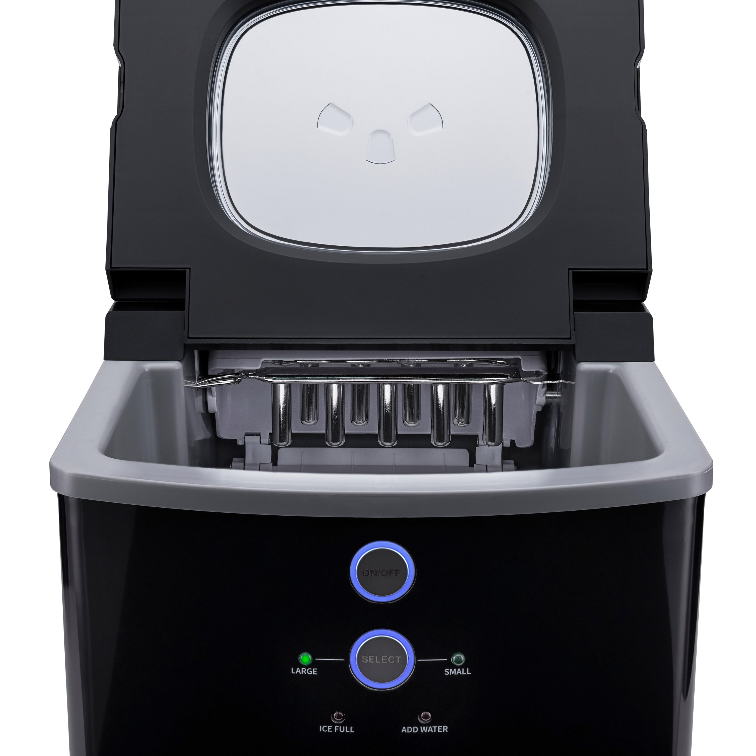 Newair® Countertop Ice Maker - 33 lbs/day, Bullet Ice, Fast & Quiet, Perfect for Home, Office, or Outdoor Use - Black