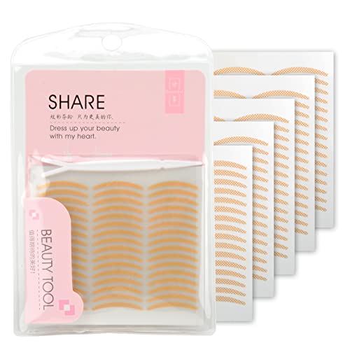 Slim,144Pairs Lace Mesh One-sided Eyelid Tapes