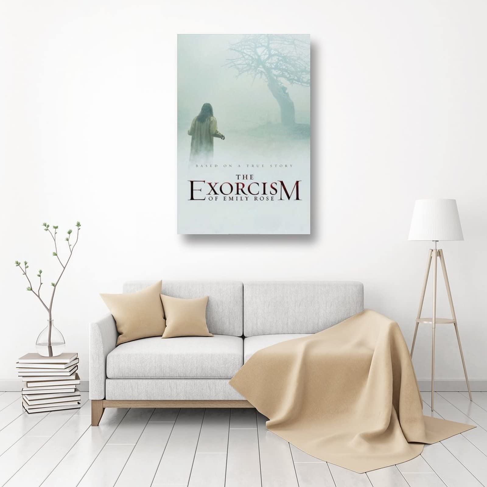 The Exorcism of Emily Rose Movie Poster - Premium Canvas Wall Art Print for Living Room & Bedroom Decor - Horror Film Fan Gift - Gothic Aesthetic Home Theater Decor