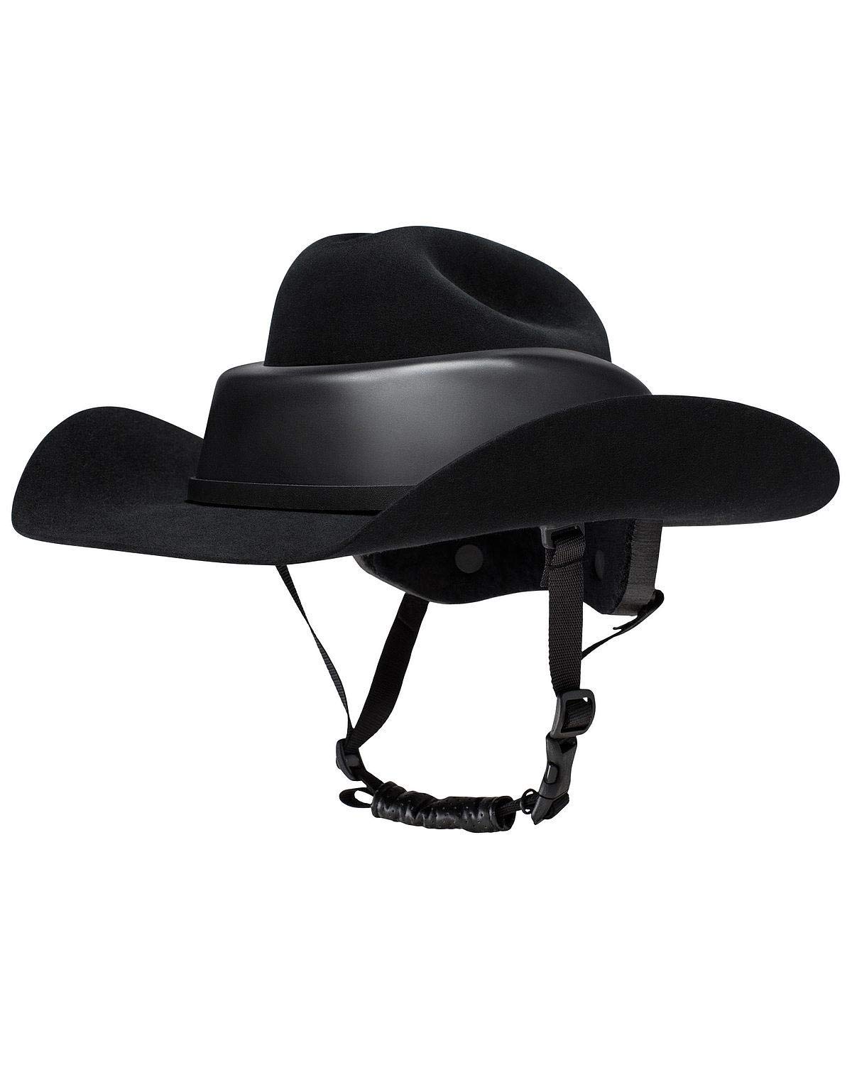 Resistol RideSafe Western Hat Helmet - Certified Equestrian Safety Headgear for Horseback Riding & Rodeo Events