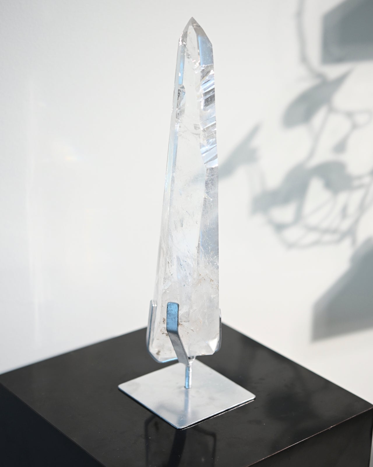 14 Inch Lemurian Seed Crystal with Stand - Healing Stone for Meditation, Reiki & Energy Work - Perfect for Home Decor, Yoga Studio & Spiritual Gifts