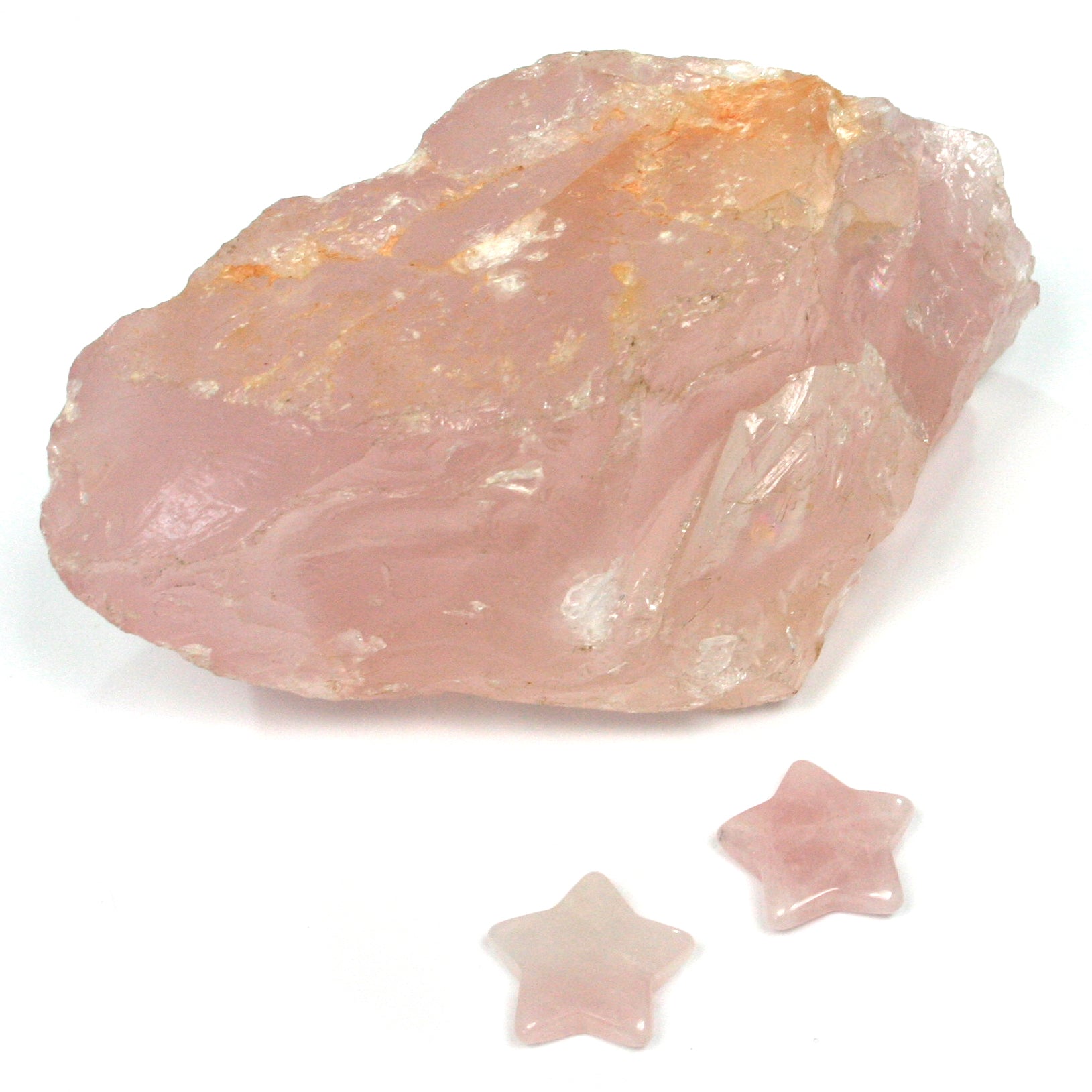 Rock Star Rose Quartz Crystal - Natural Healing Stone for Love & Harmony | Perfect for Meditation, Jewelry Making & Home Decor